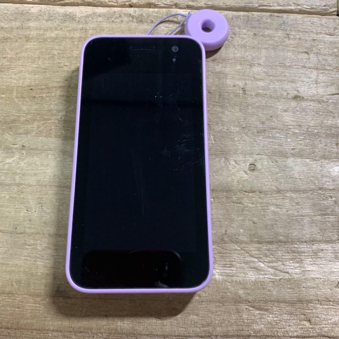 docomo KY-41C ラベンダー　キッズケータイ