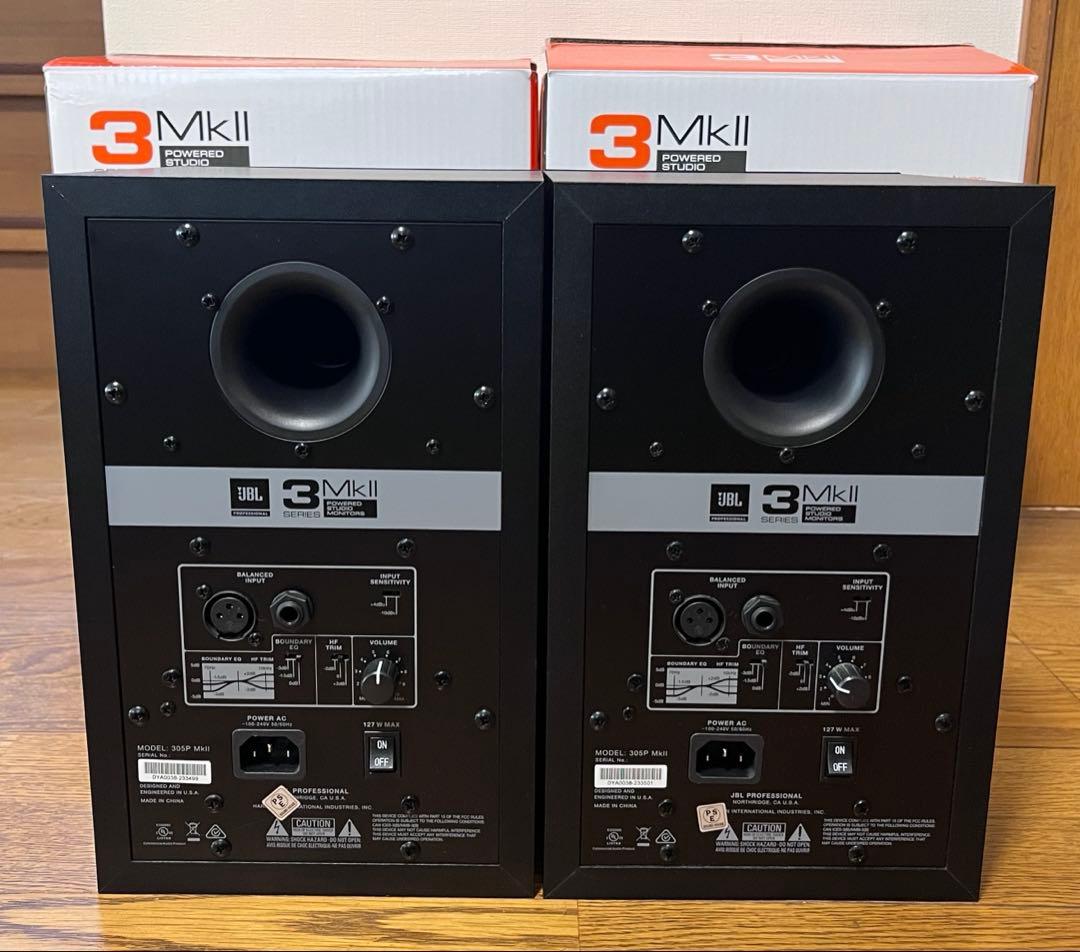JBL 305P MKII パワード スピーカー