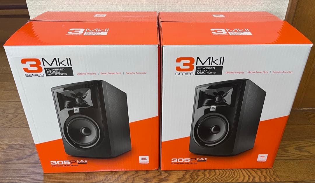 JBL 305P MKII パワード スピーカー