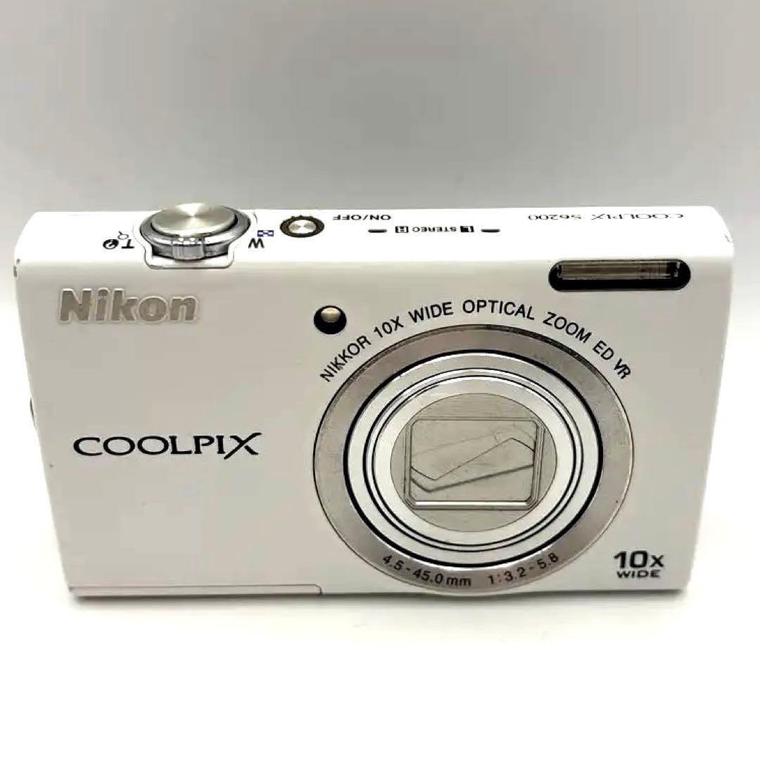 【完動品】Nikon COOLPIX S6200 ホワイト
