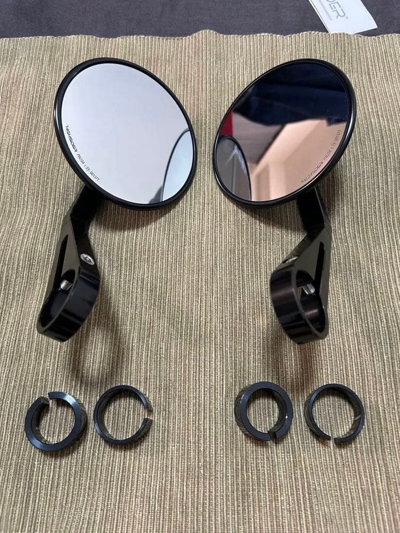 HIGHSIDER バーエンドミラー　モンタナ　アダプター付