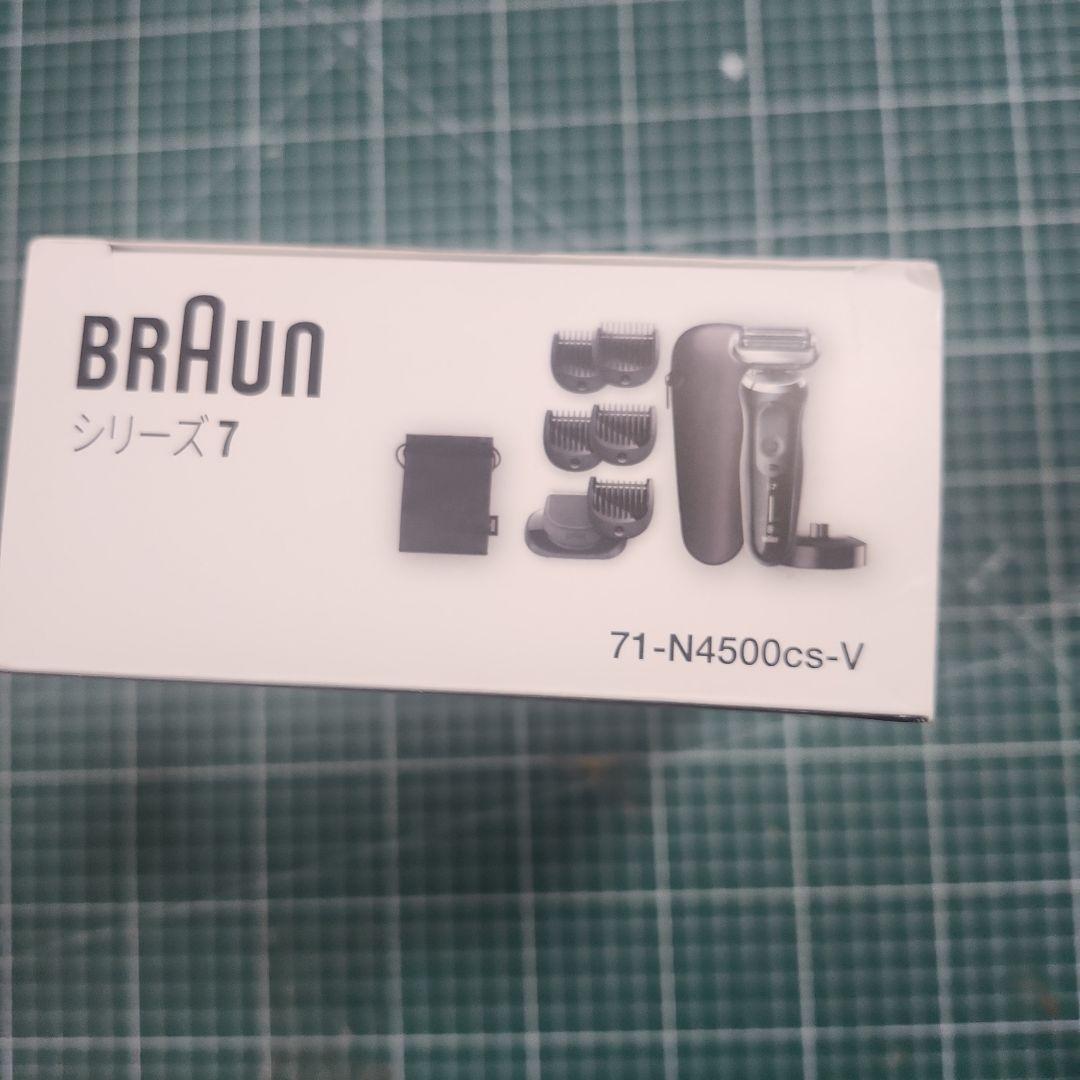 BRAUN メンズシェーバー シリーズ7 71-N4500CS-V(ブラック)
