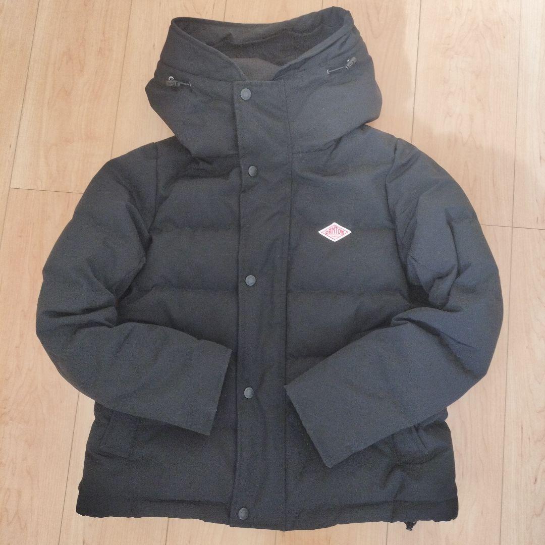 ★美品★DANTON ダントン ショート ダウン ジャケット レ ブラック S