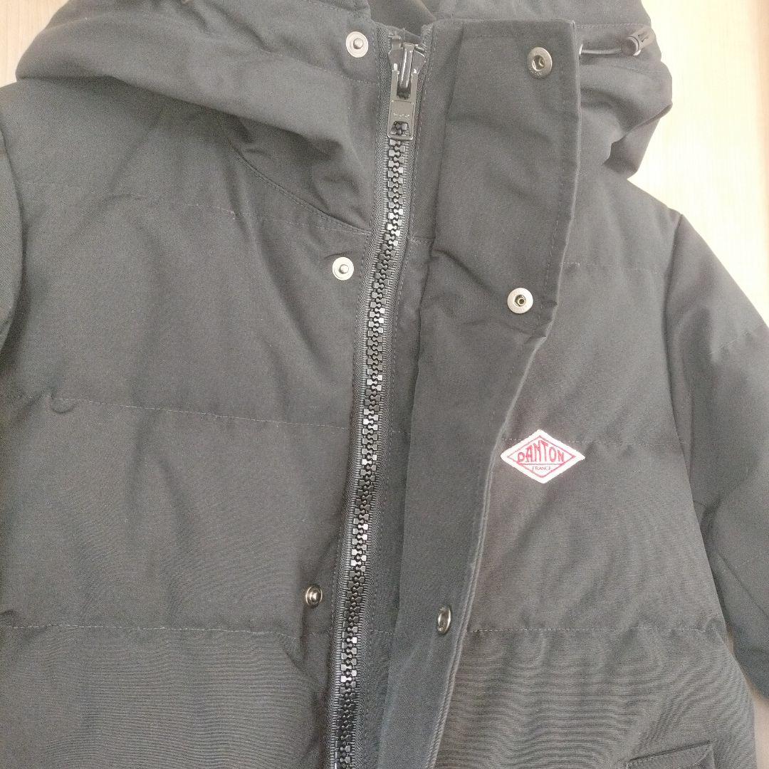 ★美品★DANTON ダントン ショート ダウン ジャケット レ ブラック S