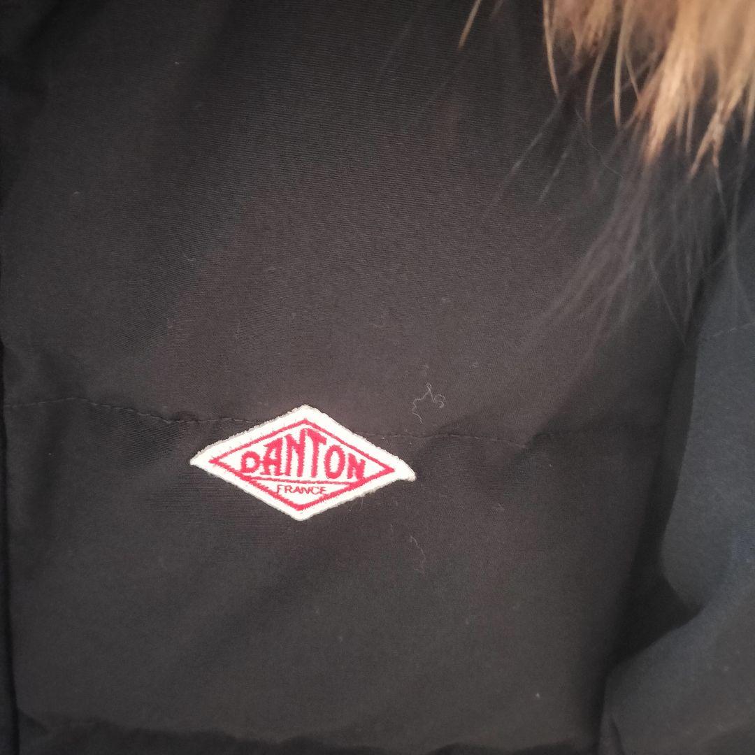 ★美品★DANTON ダントン ショート ダウン ジャケット レ ブラック S