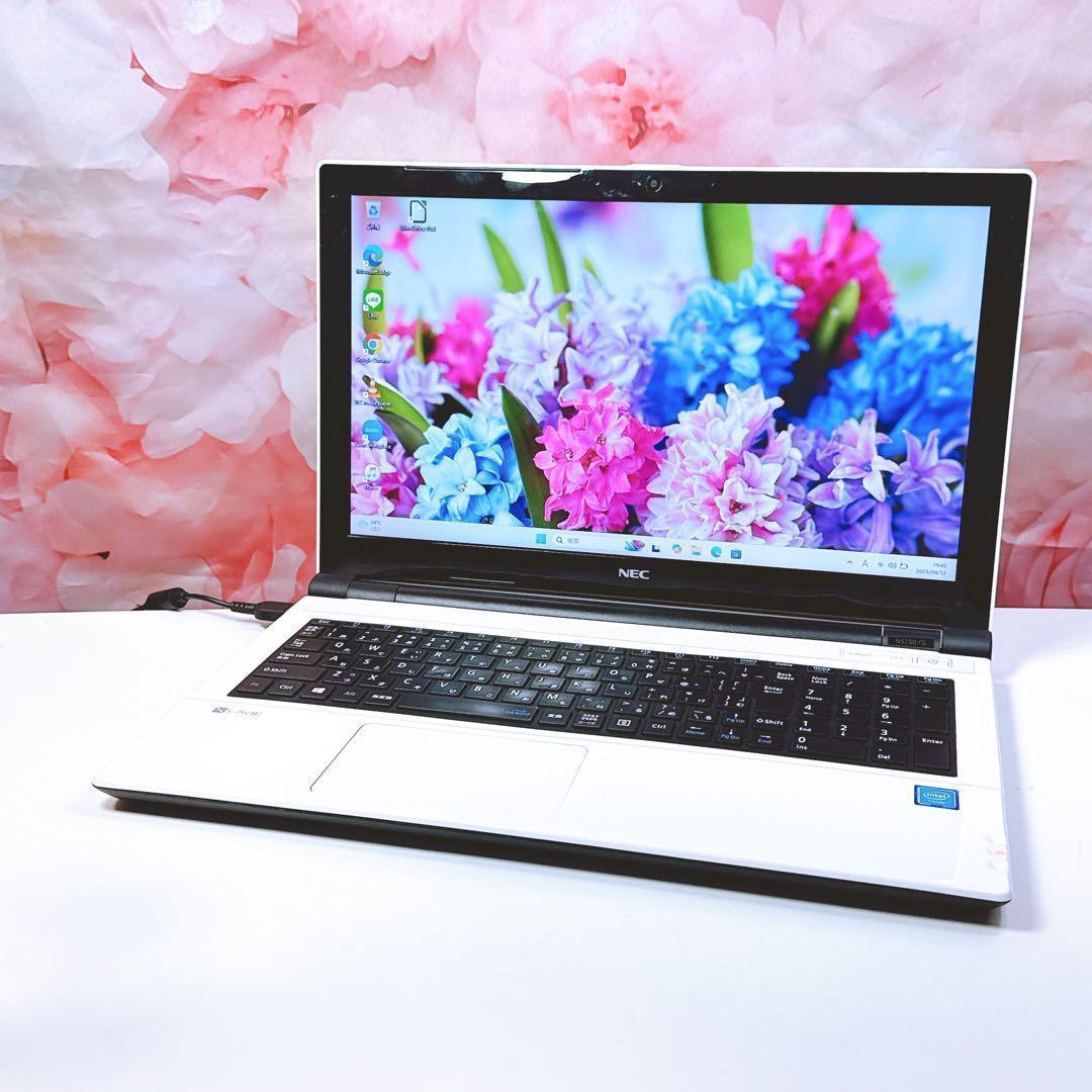 希少❤️新品SSD windows11 カメラ 爆速ノートパソコン オフィス薄型