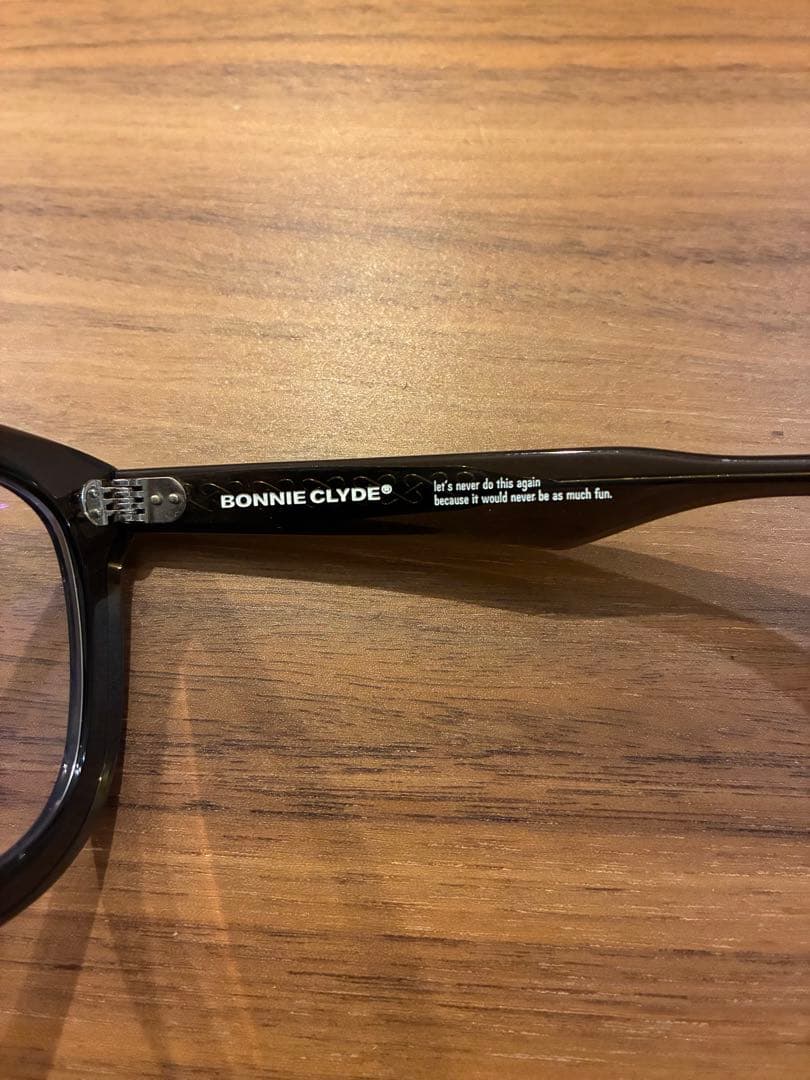 BONNIE CLYDE ブラウンフレーム メガネ