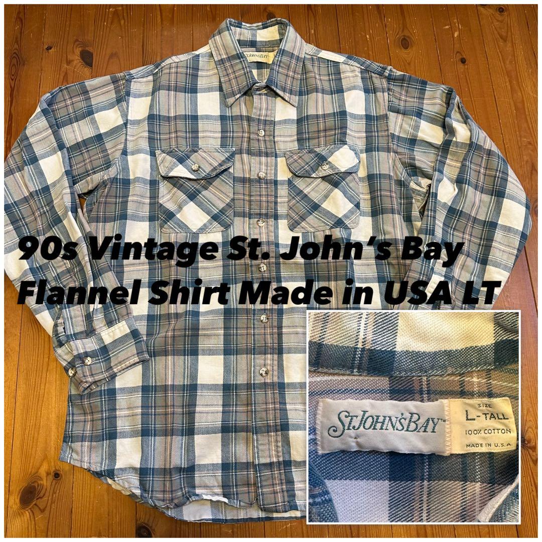 セ*ク様 90sセントジョンズベイBIG MACフランネルシャツUSAアメリカ製