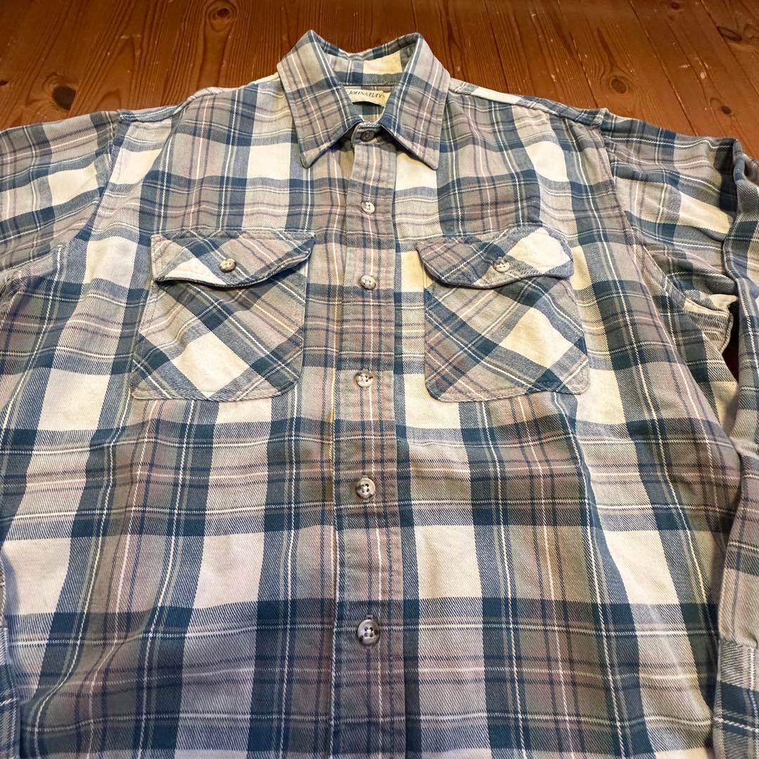 セ*ク様 90sセントジョンズベイBIG MACフランネルシャツUSAアメリカ製