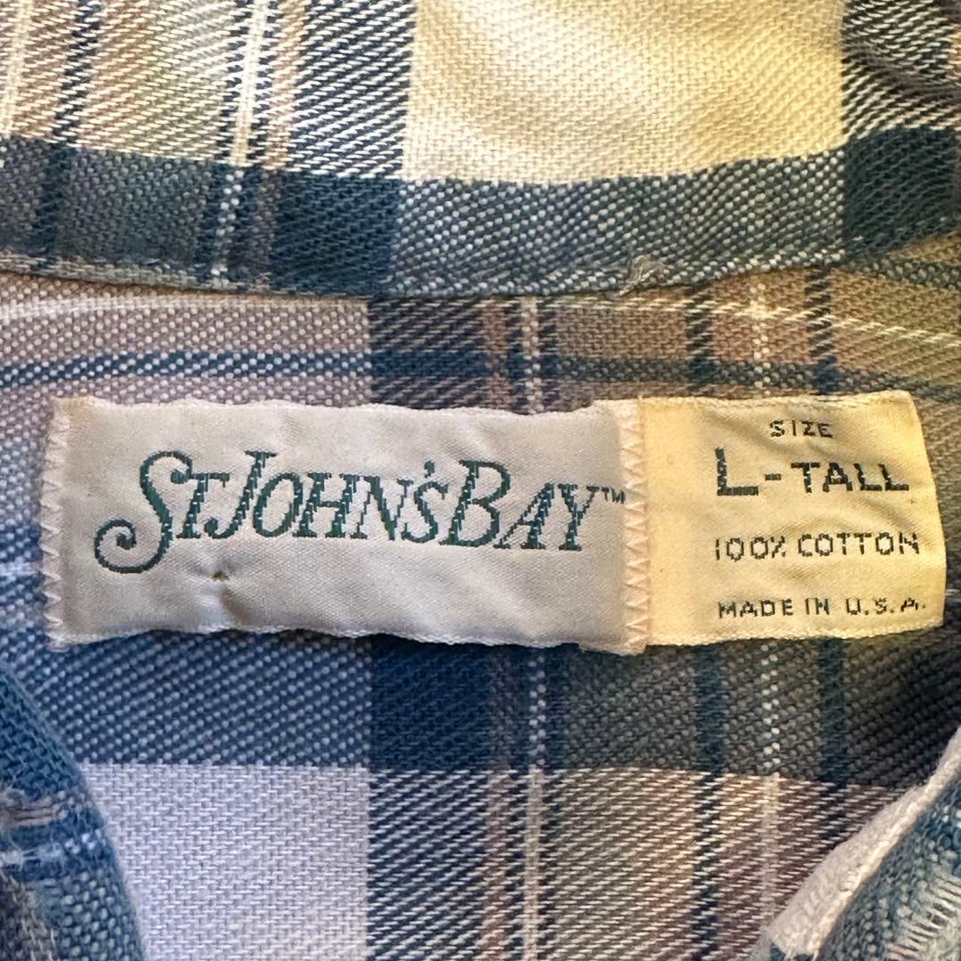 セ*ク様 90sセントジョンズベイBIG MACフランネルシャツUSAアメリカ製