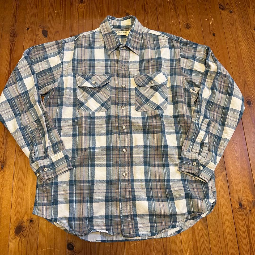 セ*ク様 90sセントジョンズベイBIG MACフランネルシャツUSAアメリカ製
