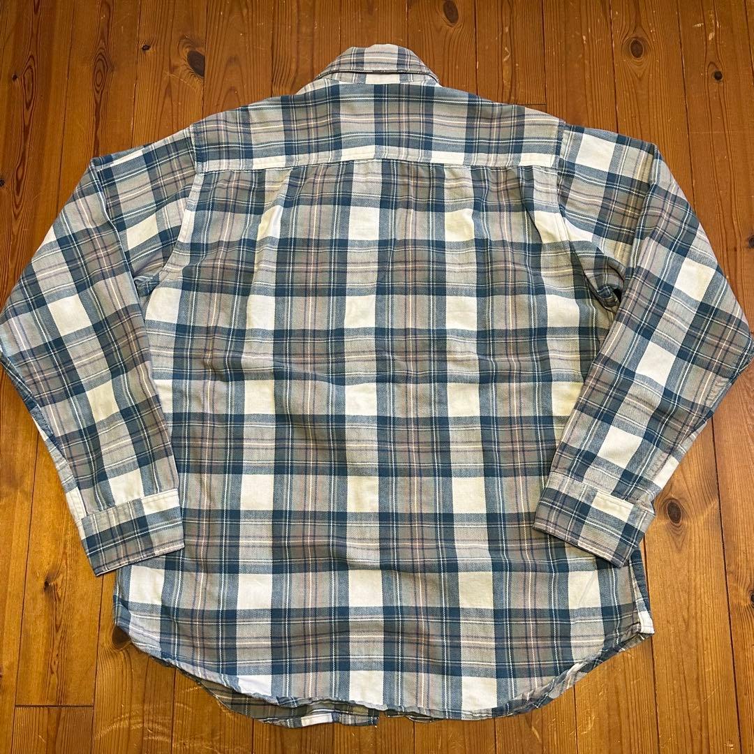 セ*ク様 90sセントジョンズベイBIG MACフランネルシャツUSAアメリカ製