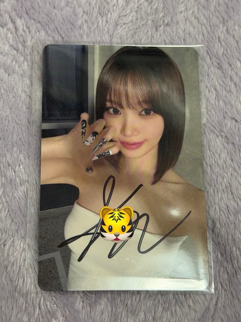 LE SSERAFIM ルセラフィム　チェウォン　直筆サイン　ファンレター