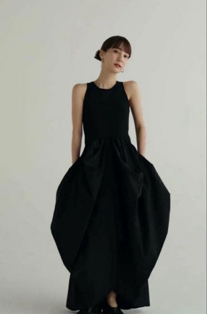 ワンピース louren docking cocoon dress