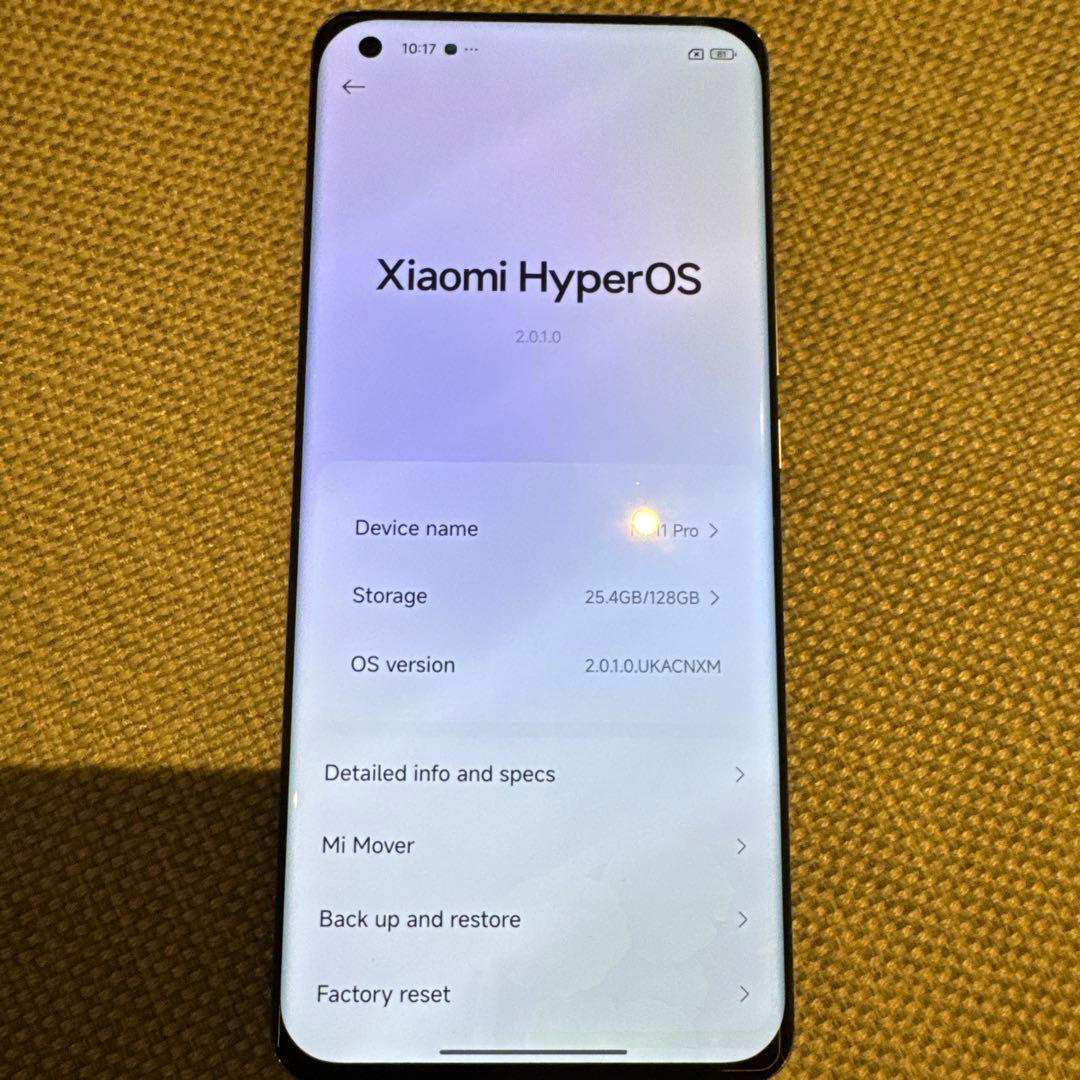 Xiaomi 11Pro 中国版　Simフリー