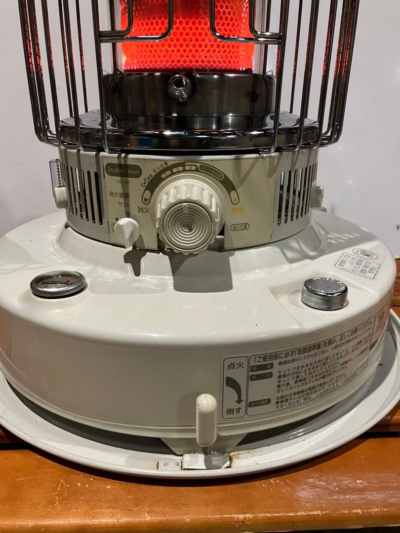 トヨトミ KRA-105 ダブルクリーン 石油ストーブ