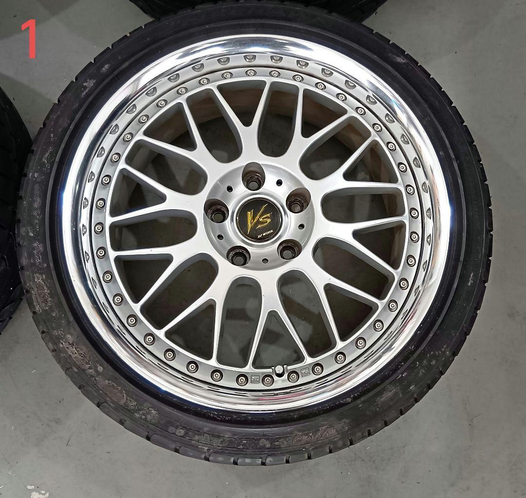 ワーク　当時物　225 40 18 WORK VS XX