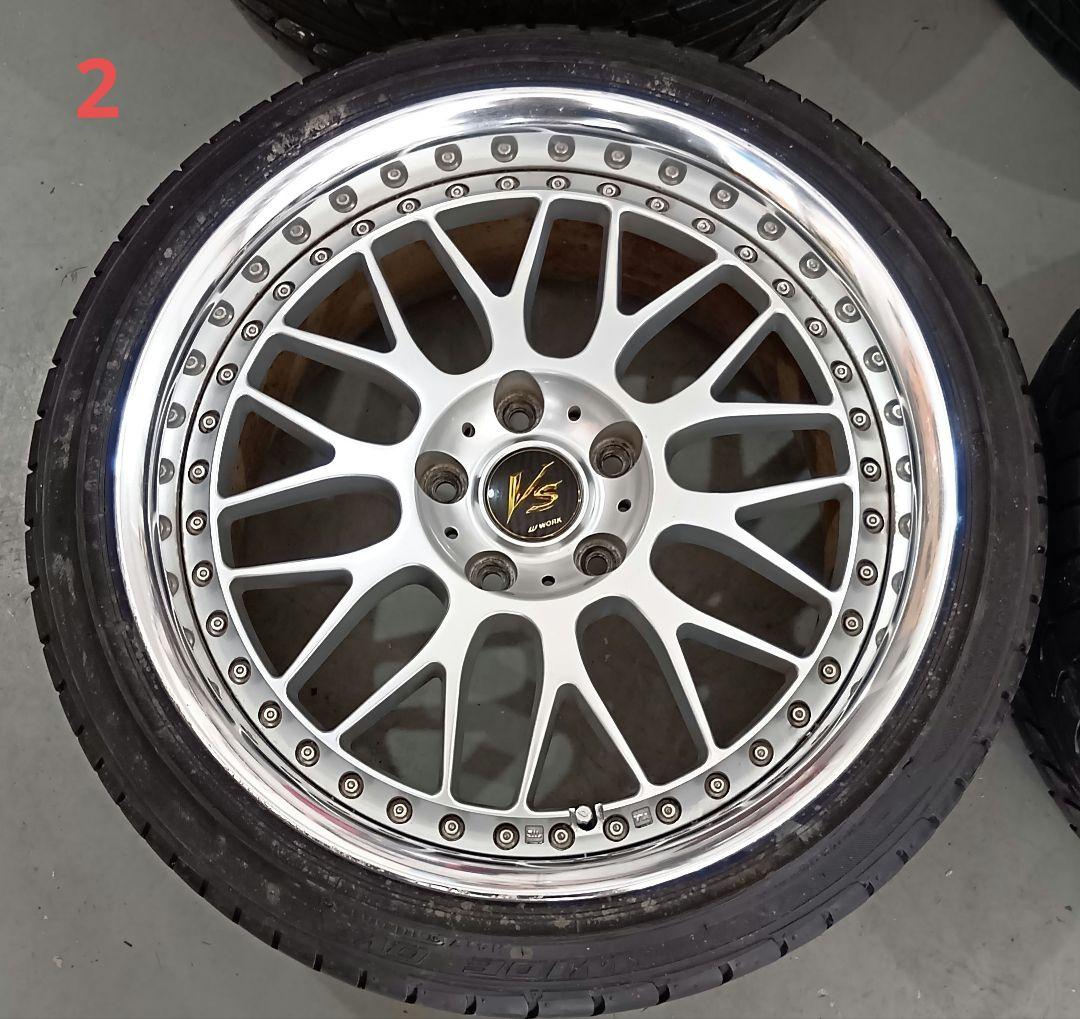 ワーク　当時物　225 40 18 WORK VS XX