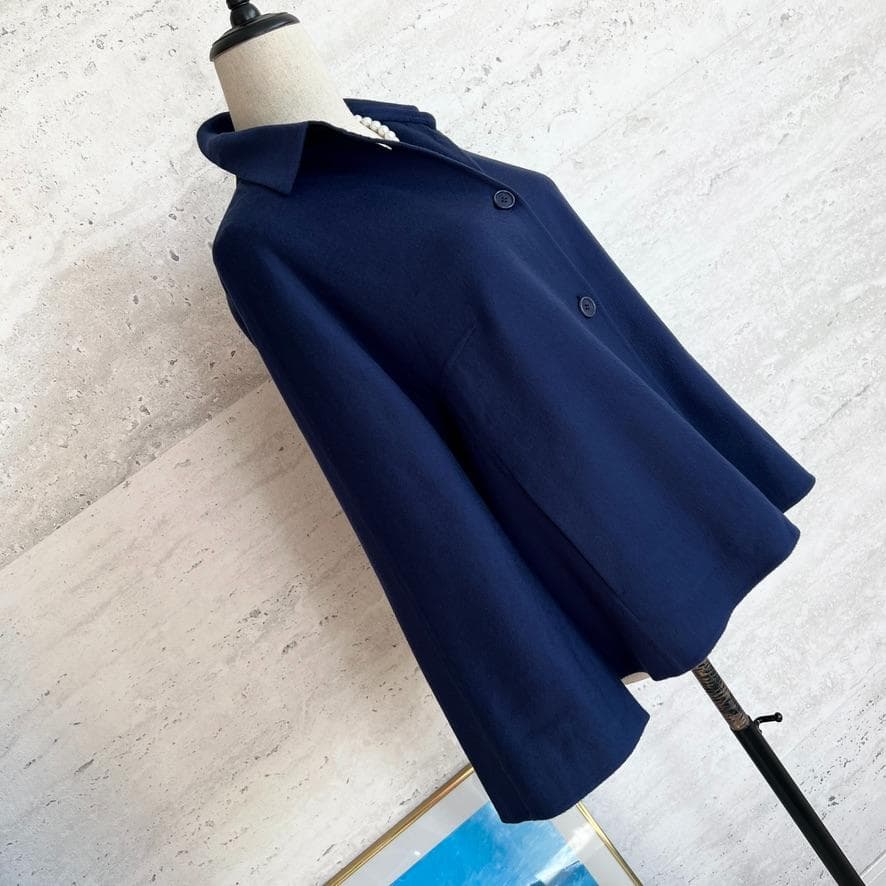 極美品★LOROPIANA★カシミヤ★レザー★ダブルフェイス★ジャケット★コート