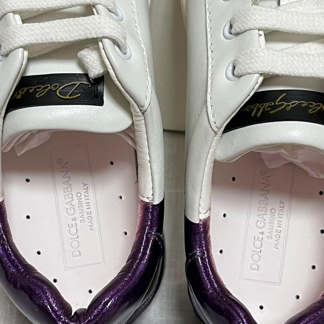 【新品未使用】D&G ドルチェアンドガッバーナ　17.5cm シューズ