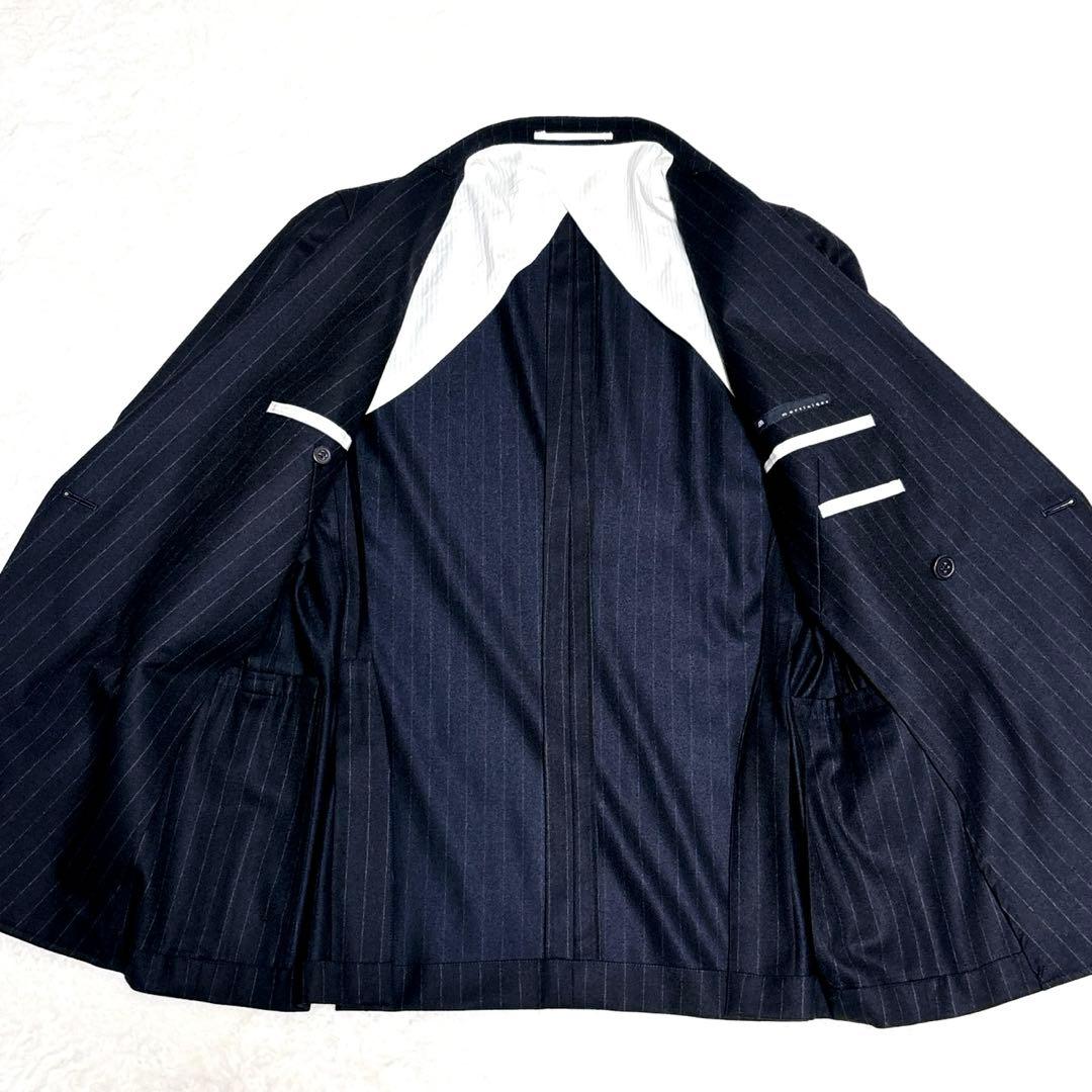 【美品】martinique スーツ セットアップ ダブルブレスト ウール100