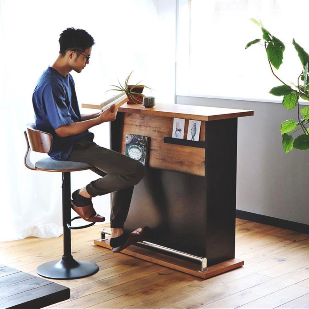 バーカウンターテーブル　チェア　3点セット