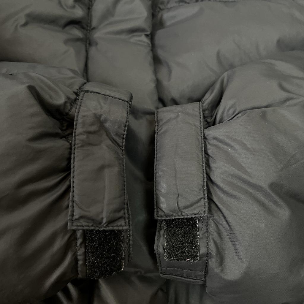 ノースフェイス　ロングダウン　ダウンジャケット　600　レディースXL　ブラック