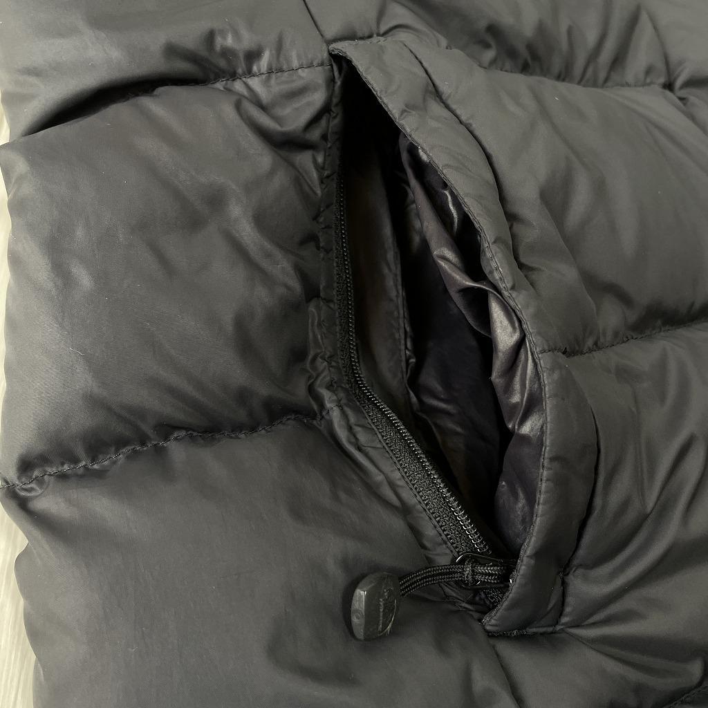 ノースフェイス　ロングダウン　ダウンジャケット　600　レディースXL　ブラック