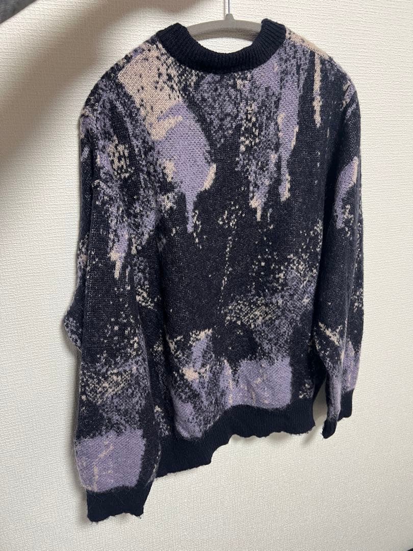 MAISON SPECIAL モヘヤシャギークルーネックニットプルオーバー/01