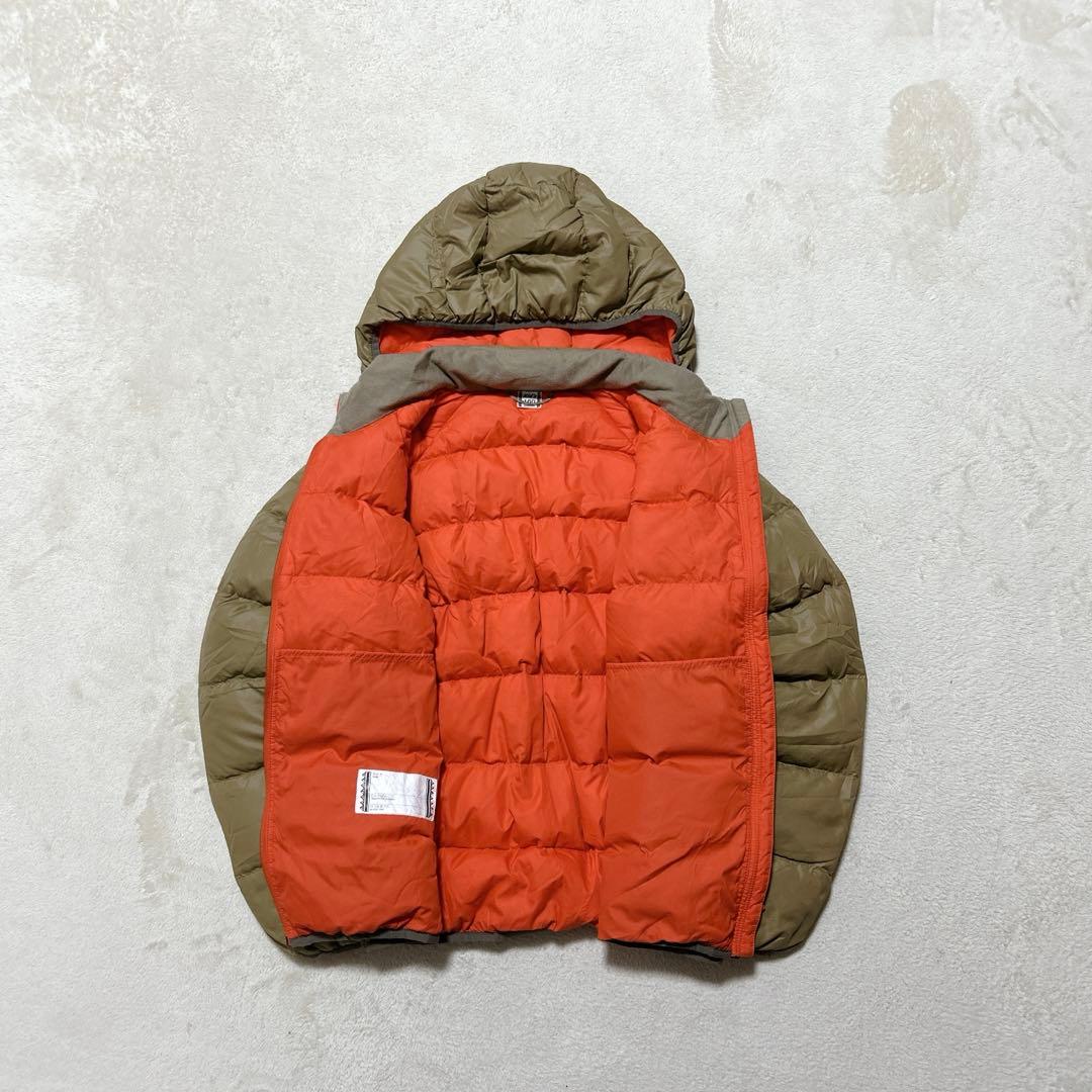 短丈 mont-bell down jacket parka beige y2k