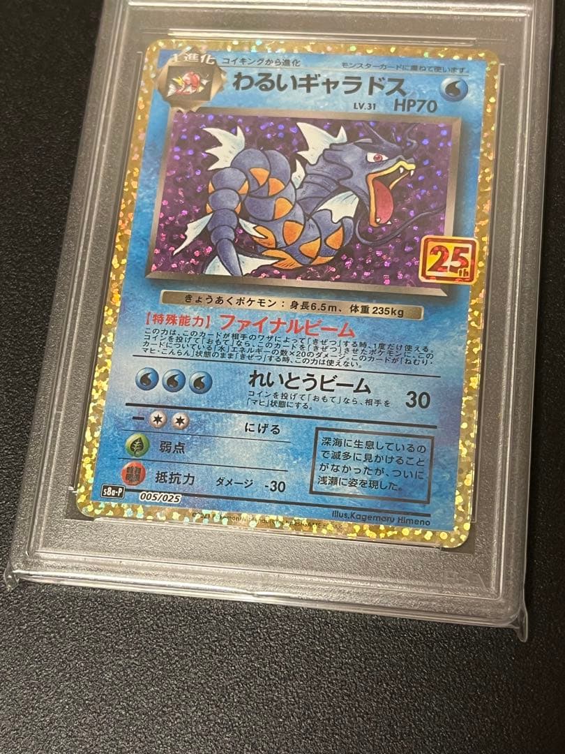 【PSA10】ポケモンカードゲーム 25周年 わるいギャラドス25th