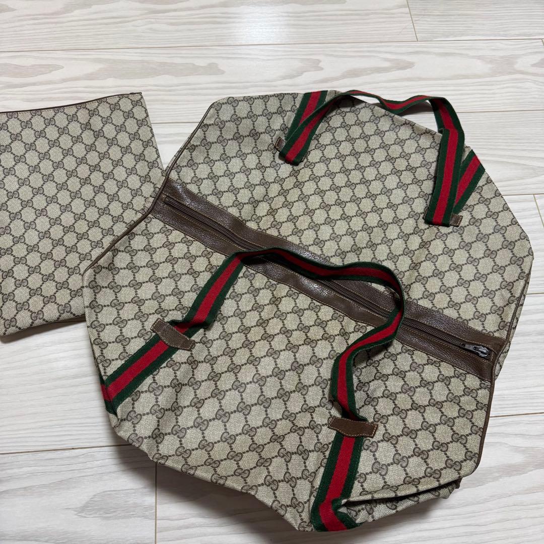Gucci★ボストンバッグ★オールドグッチ★シェリーライン