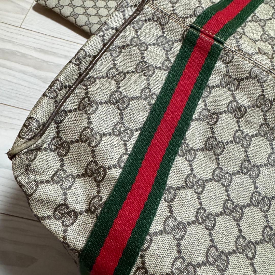 Gucci★ボストンバッグ★オールドグッチ★シェリーライン