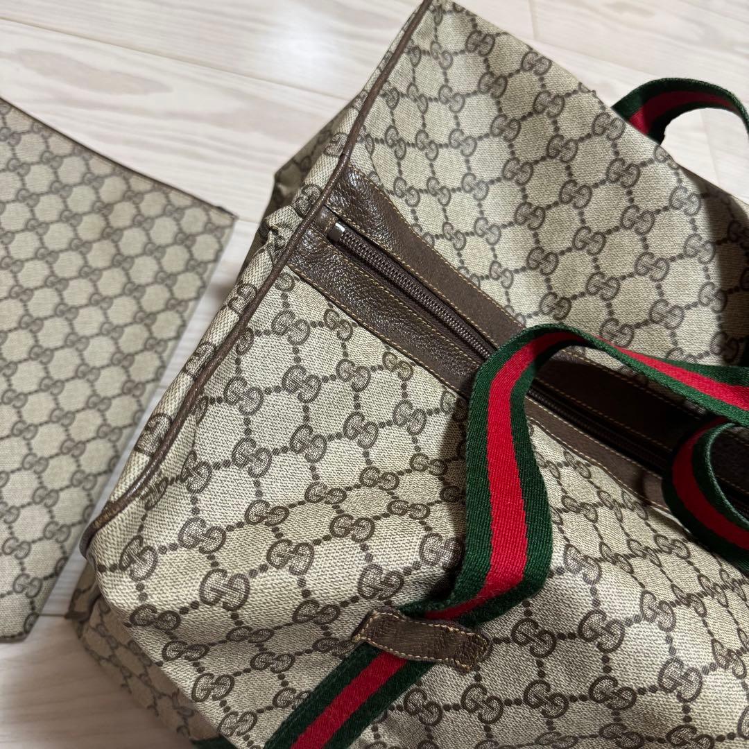 Gucci★ボストンバッグ★オールドグッチ★シェリーライン