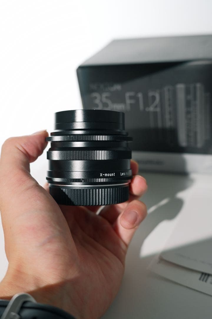 Voigtländer nokton 35mm F1.2 レンズ xマウント