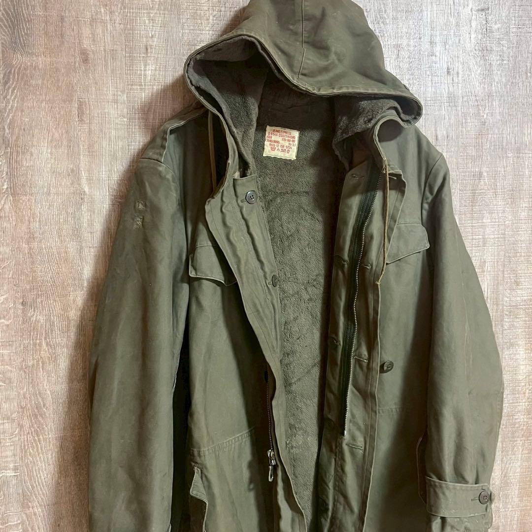80s ドイツ軍 JEANS EXPRESS ミリタリー モッズコート M-65