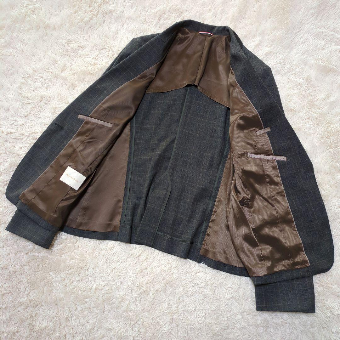 美品！Perfect Suit FActory　デレガントスーツ3点セット　XL