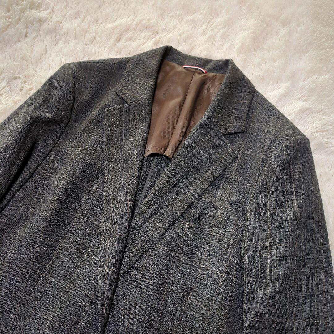 美品！Perfect Suit FActory　デレガントスーツ3点セット　XL