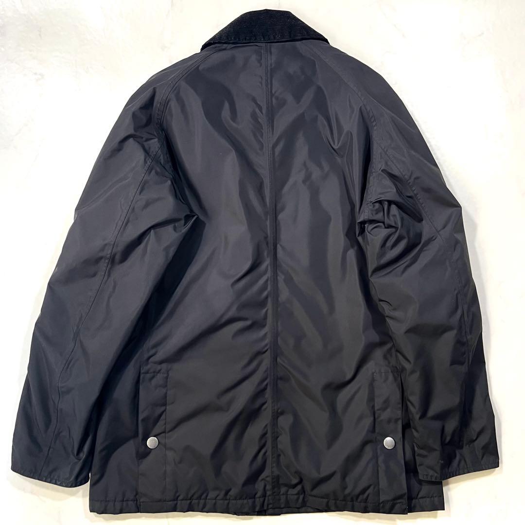 Barbour ジャケット チェックBAYHAM 黒 ダブルジップ