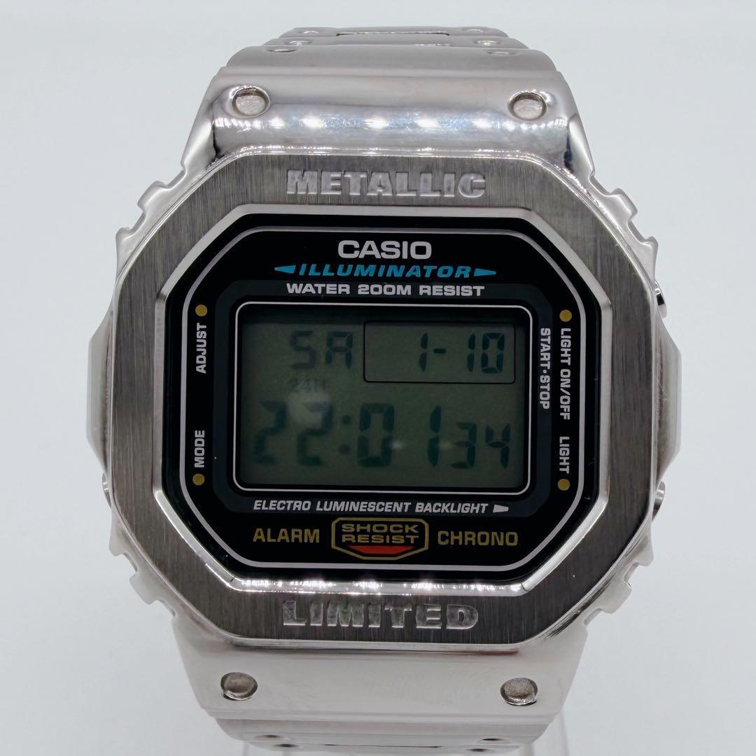 希少　極美品　G-SHOCK DW-5600E フルメタル　スピードモデル