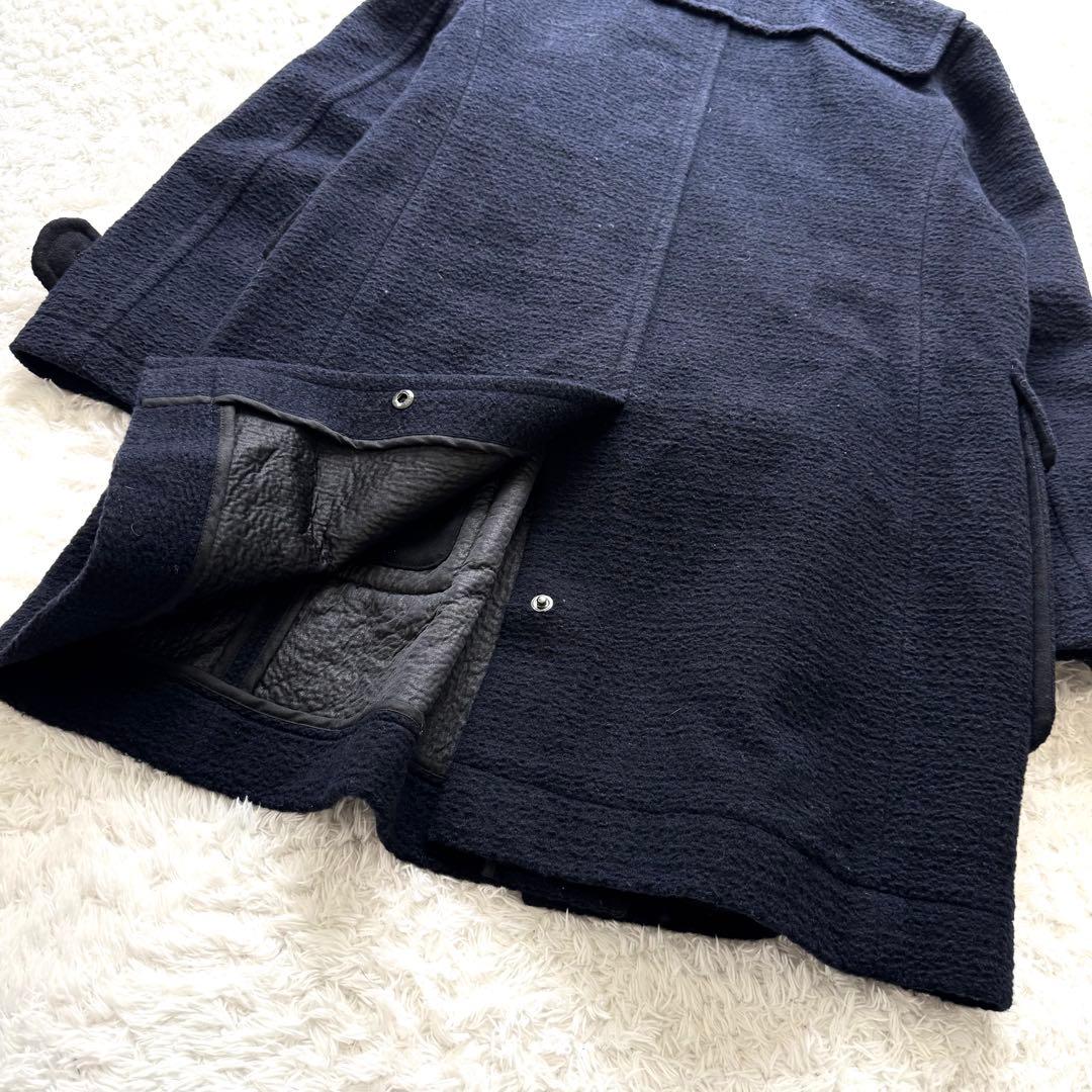 マッキントッシュ ロンドン ダッフルコート トグル 現行 ネイビー 大きいサイズ