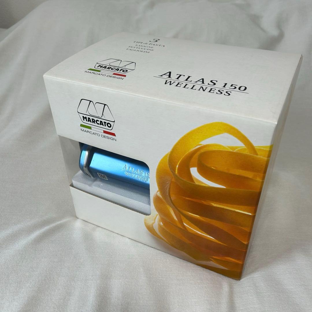 ⭐︎新品未使用⭐︎MARCATO パスタマシン アトラス 150　ブルー