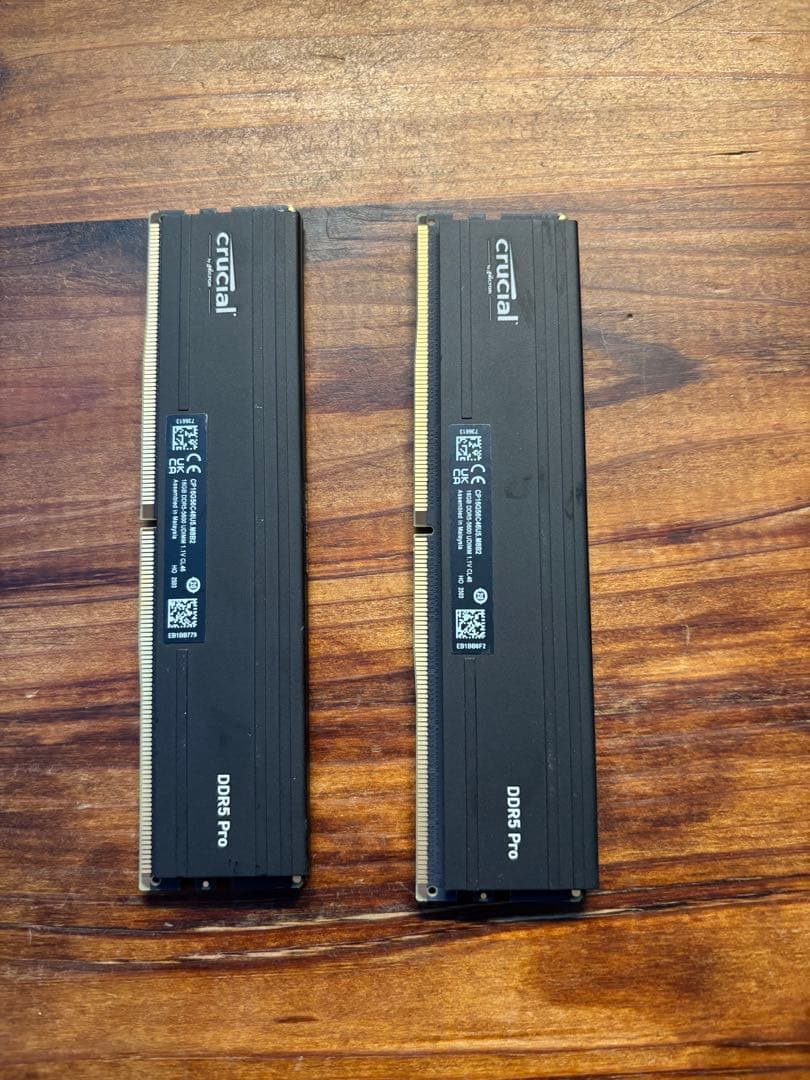 crucial Pro メモリ　16GB×2枚　DDR5-5600