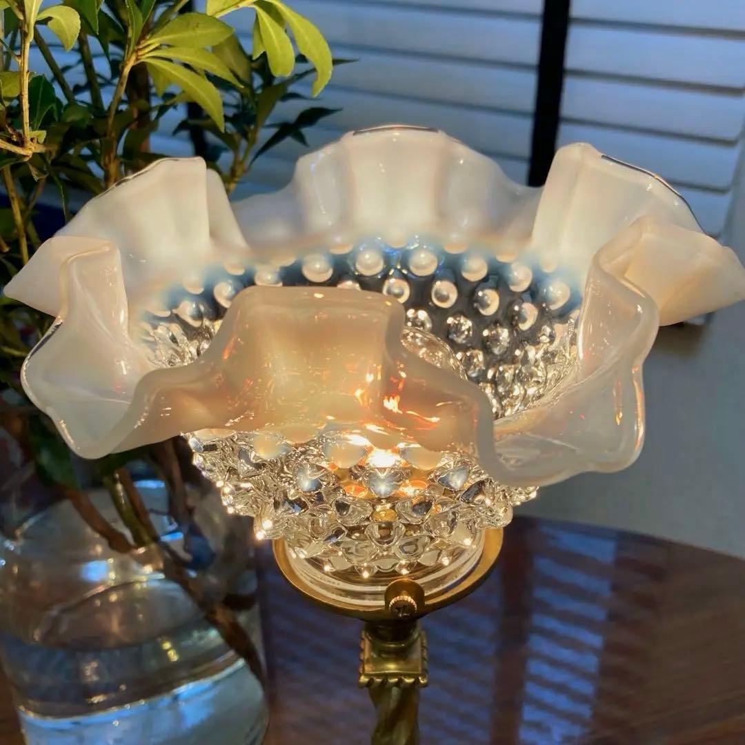 （専用）フェントン　1940年　ランプシェード　オパールセント　アンティーク