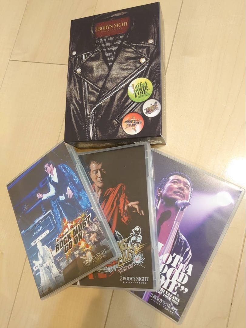 矢沢永吉　3 BODY'S NIGHT DVD BOX