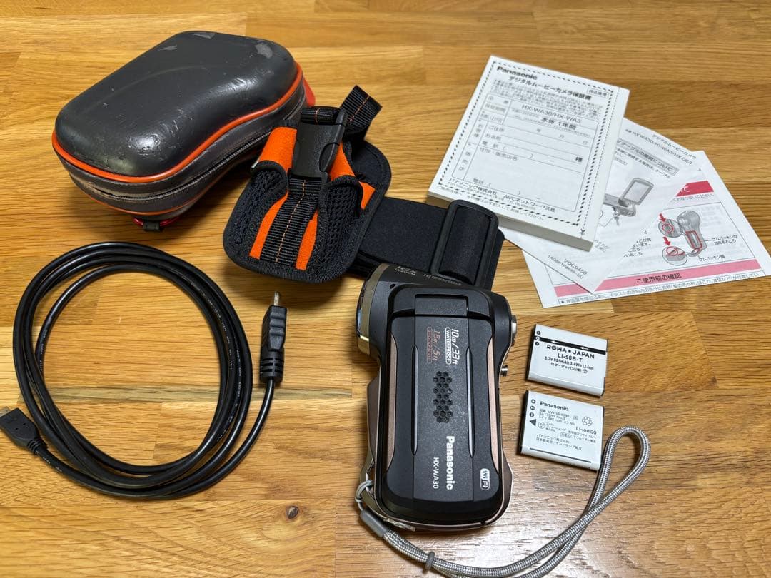 HX-WA30 美品 付属品多数 動作OK panasonic 防水防塵カメラ