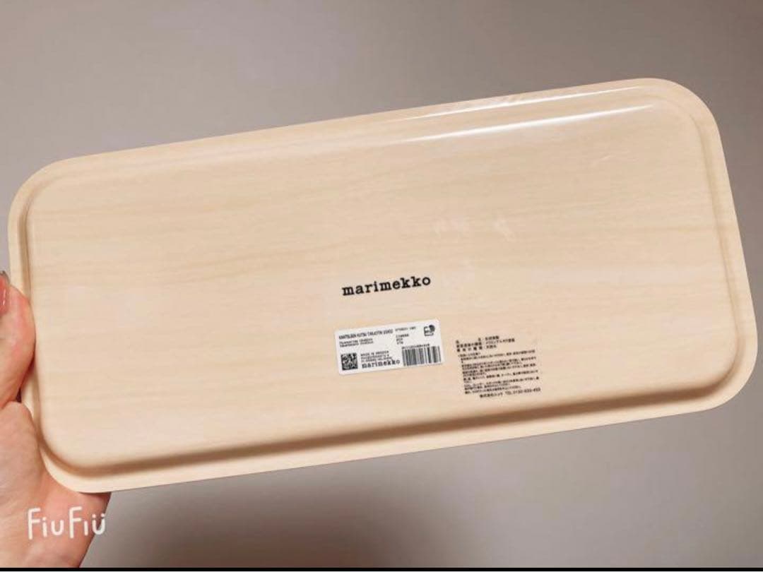 マリメッコ カンテレーンクッツ プレイウッドトレイ ★トレー marimekko