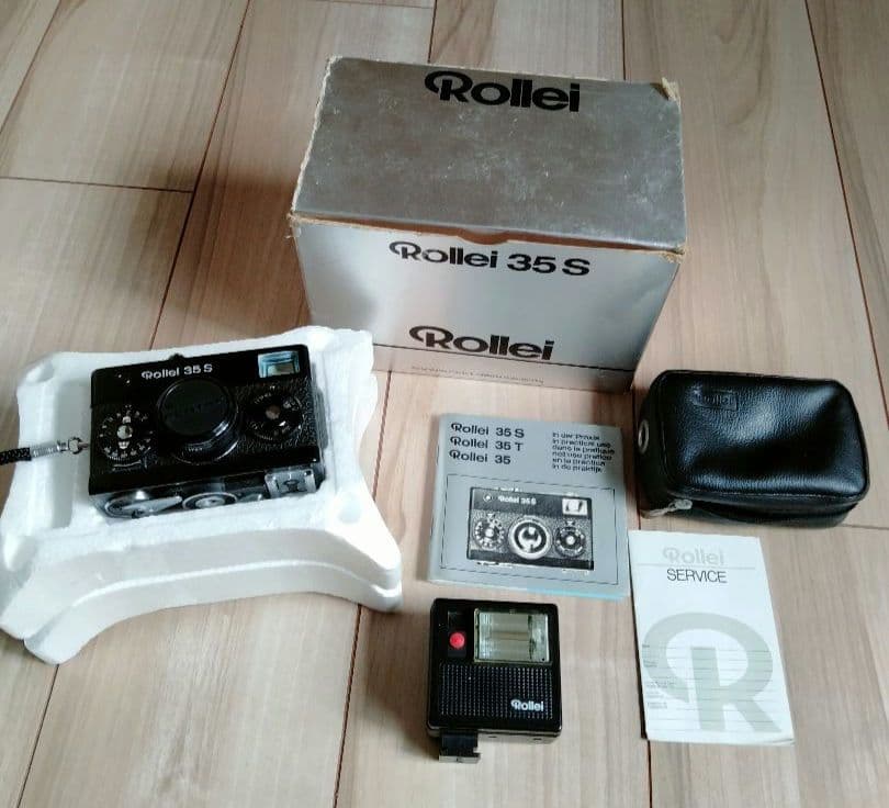 Rollei 35 S コンパクトフィルムカメラ ストロボ付き