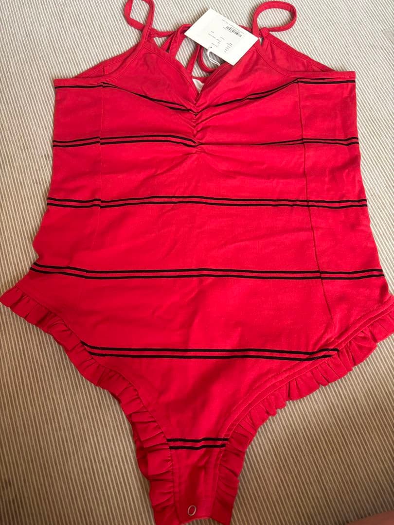 crinklecrinklecrinkle border frillキャミ