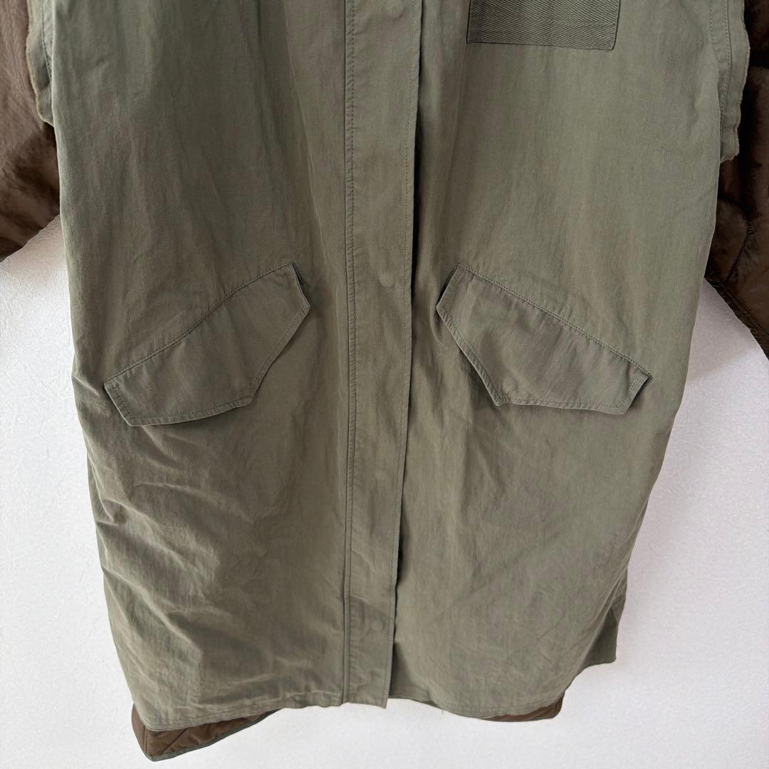 ジーナシス M-65 マルチウェイコート ミリタリー キルティング アウター F